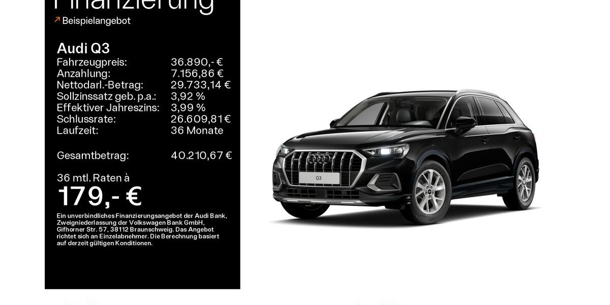 Audi Q3 6.404 km 36.890 &euro; Oberursel 61440