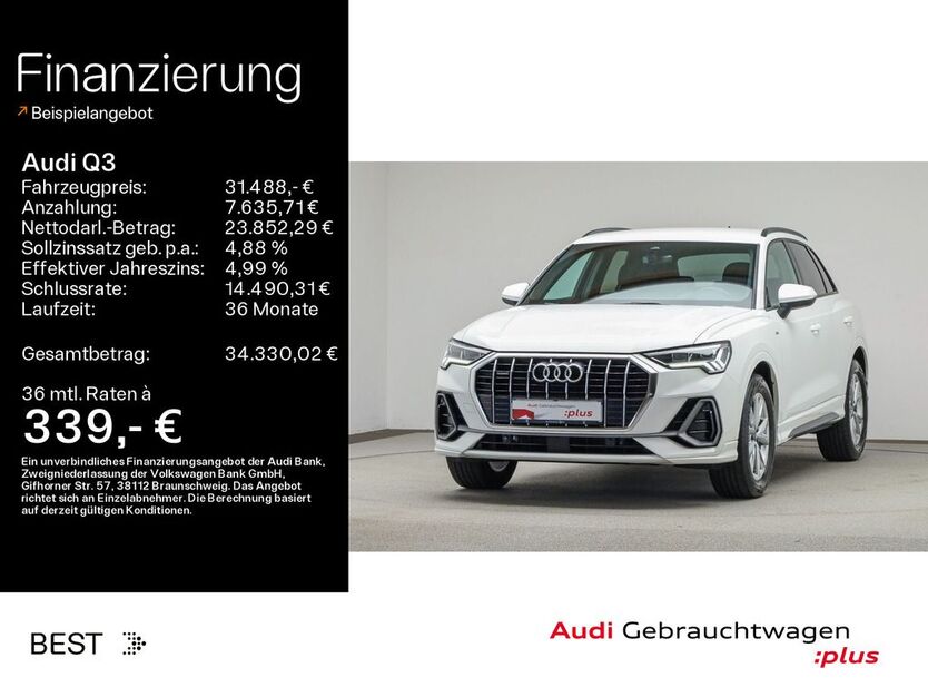 Audi Q3 82.800 km 31.488 € Mühlheim 63165