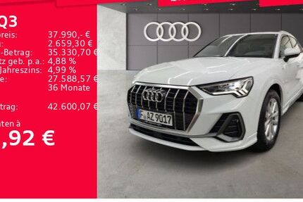 Audi Q3 11.900 km 37.410 &euro; Frankfurt am Main 60314