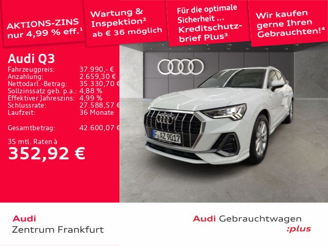 Audi Q3 11.900 km 37.410 &euro; Frankfurt am Main 60314