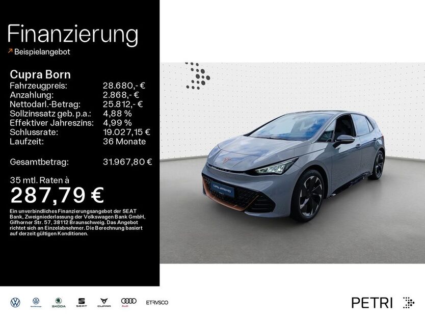 Cupra Born 24.899 km 28.680 € Hofheim-Diedenbergen 65719