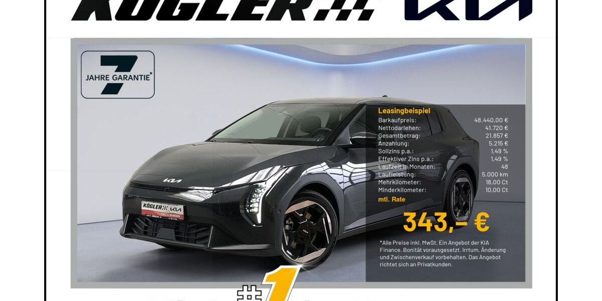 Kia EV4 2.500 km 48.440 &euro; Rosbach | Frankfurt Nord 61191