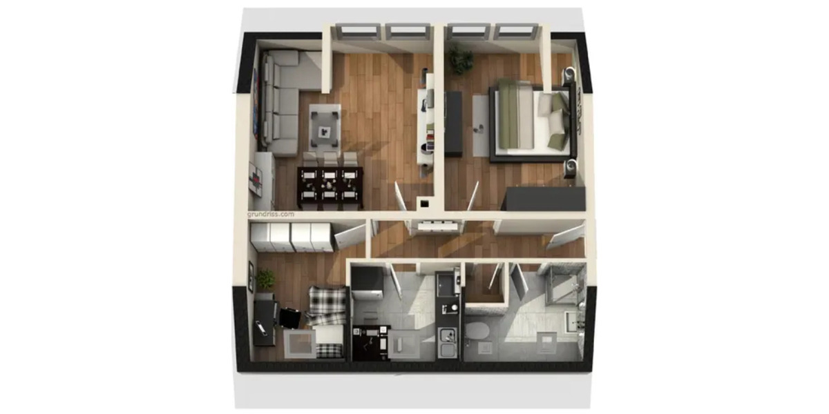 Wohnung 3-Zimmer saniert Erlensee 3 zimmer