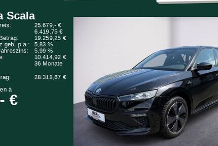 Skoda Scala 23.000 km 25.679 € Rödermark 63322