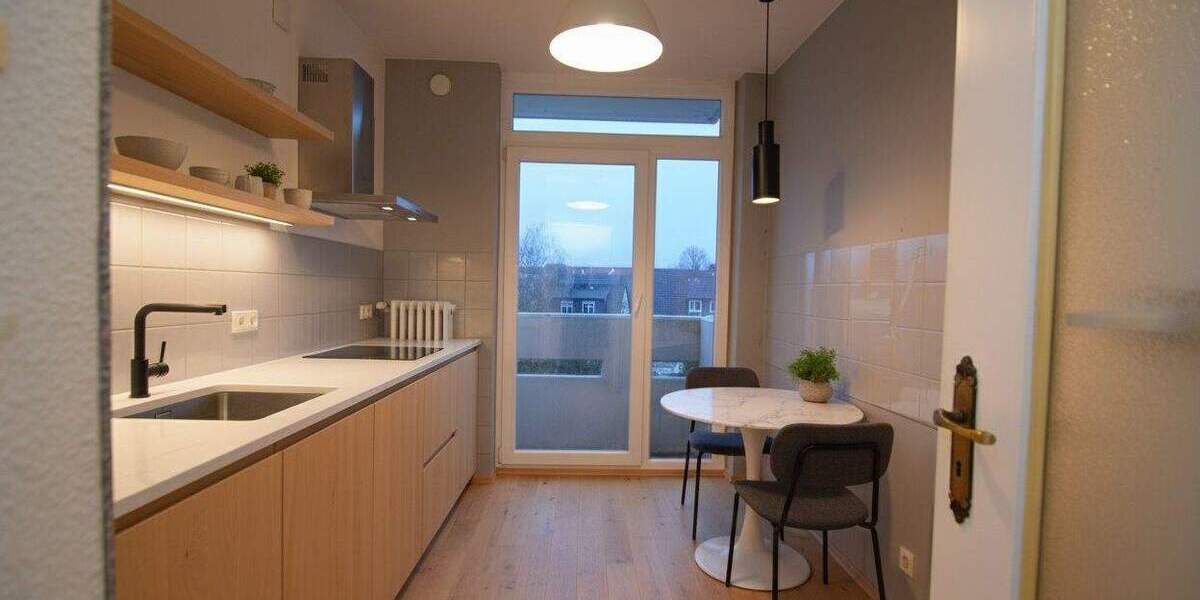 Lichtdurchflutete 3-Zimmer-Wohnung im gepflegten Mehrfamilienhaus mit Pool und Sauna 3 zimmer