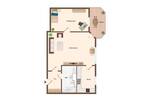 Etagenwohnung Frankfurt am Main Gutleutviertel - 2 Zimmer, 42 m&sup2;, 750&euro; | Angebot:26641936