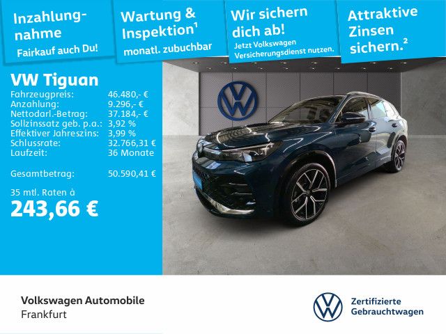 VW Tiguan 12.183 km 46.480 &euro; Frankfurt 60326