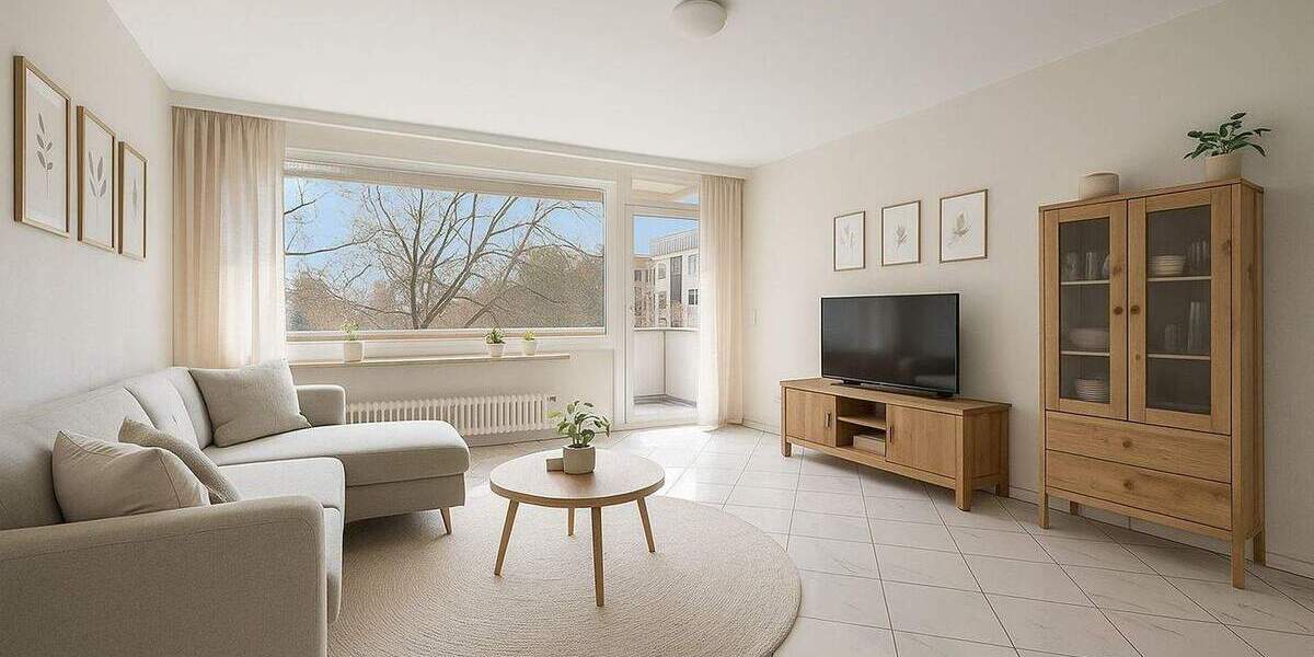 Helle 2-Zimmer-Wohnung mit großzügigem Balkon in beliebter Lage 2 zimmer