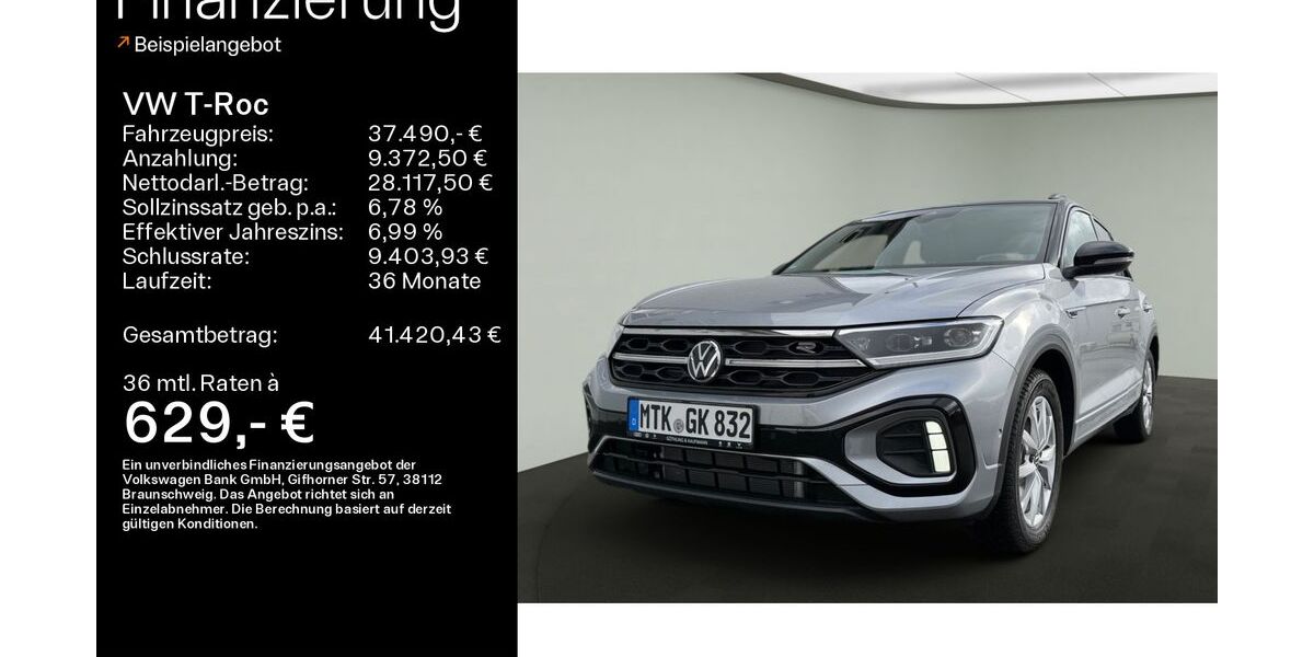 VW T-Roc 23.000 km 35.490 &euro; Kelkheim 65779