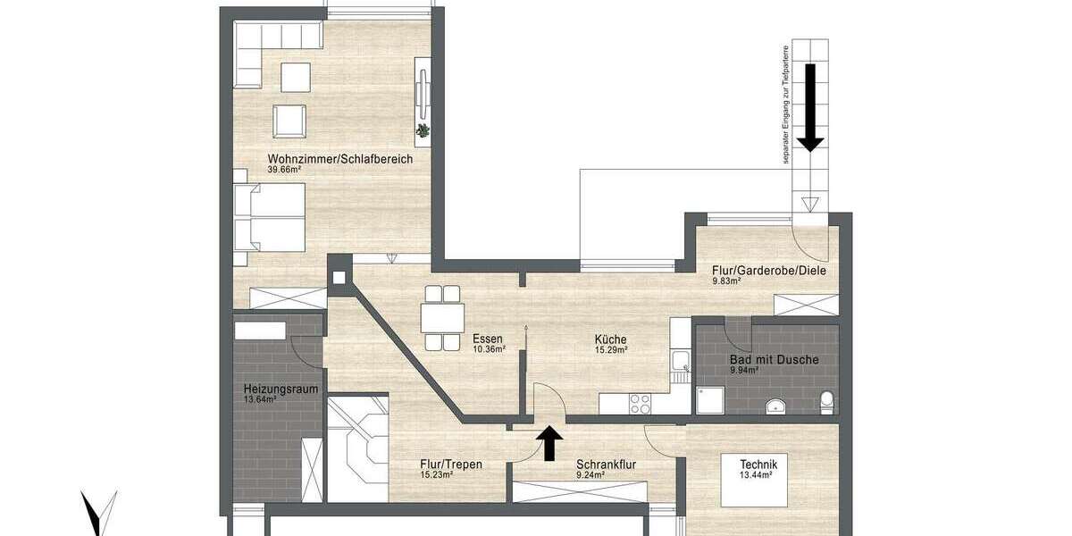 Einfamilienhaus Darmstadt Darmstadt-Nord - 6 Zimmer, 312 m&sup2;, 3.500&euro; | Angebot:27116763
