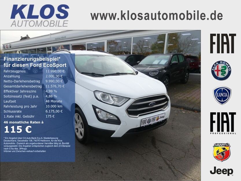 Ford EcoSport 75.978 km 11.990 € Dreieich 63303