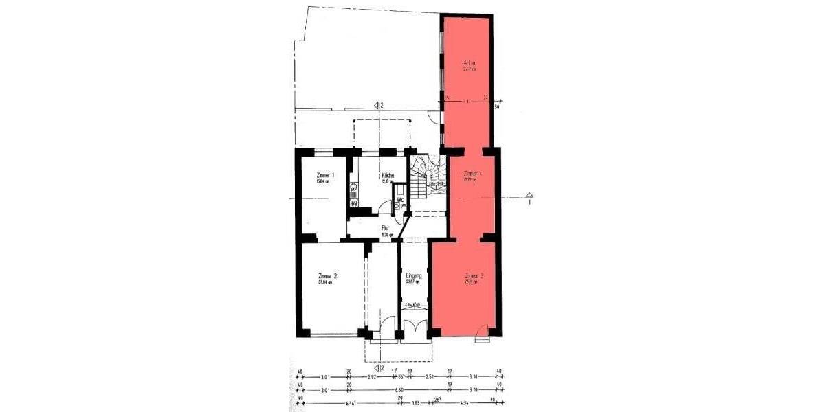 Gewerbeobjekt Frankfurt am Main Nordend-Ost - 2 Zimmer, 3.300&euro; | Angebot:25704448