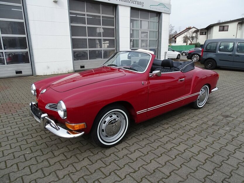 Karmann Ghia Cabrio vollständig restauriert