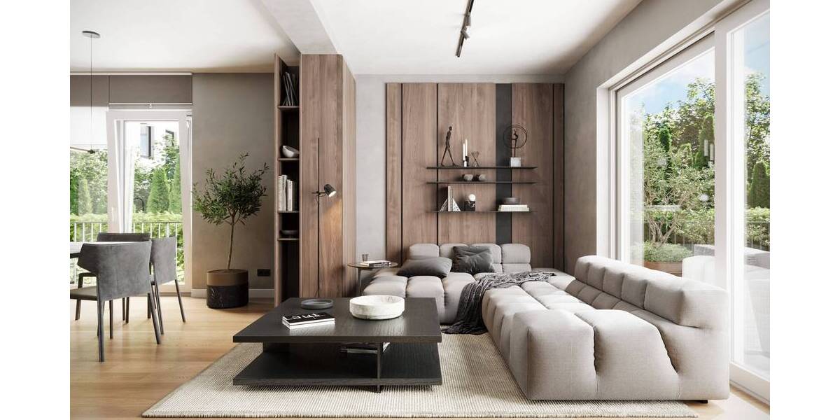 WOHNEN AM PARK - ausgezeichnet geschnittene Wohnung - NEUBAUERSTBEZUG 4 zimmer