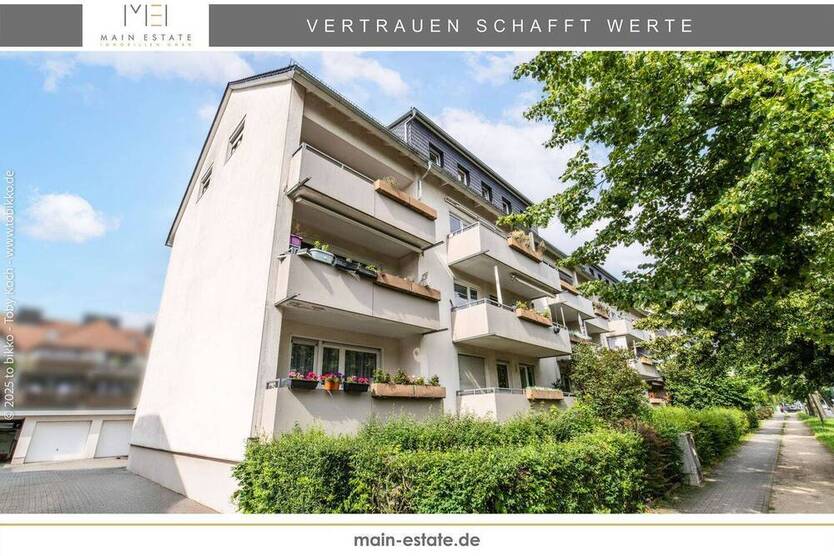 Charmante 2-Zimmer-Wohnung mit Garage und Balkon in Neu-Isenburg