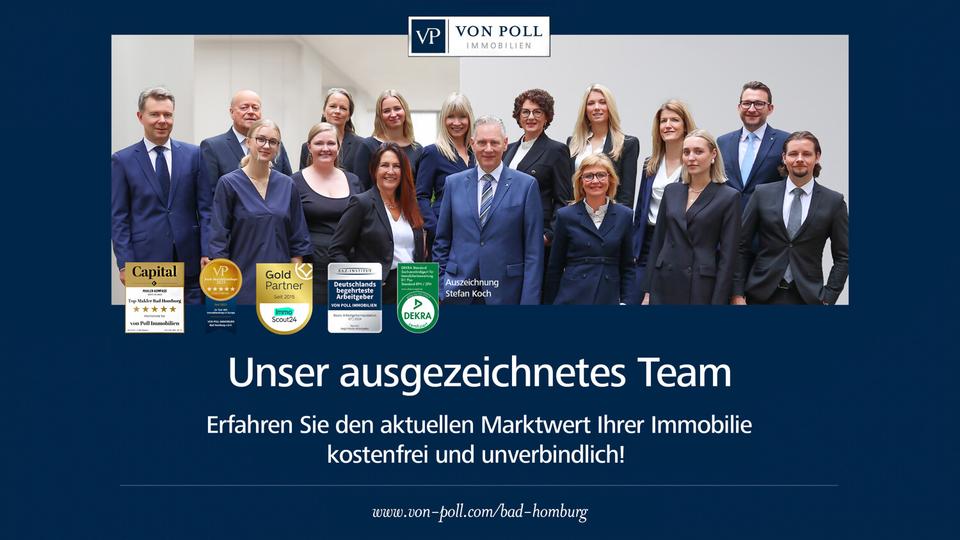 VON POLL - BAD HOMBURG: Charmante Villa mit gepflegtem Garten in ruhiger Lage in Bad Homburg 5 zimmer