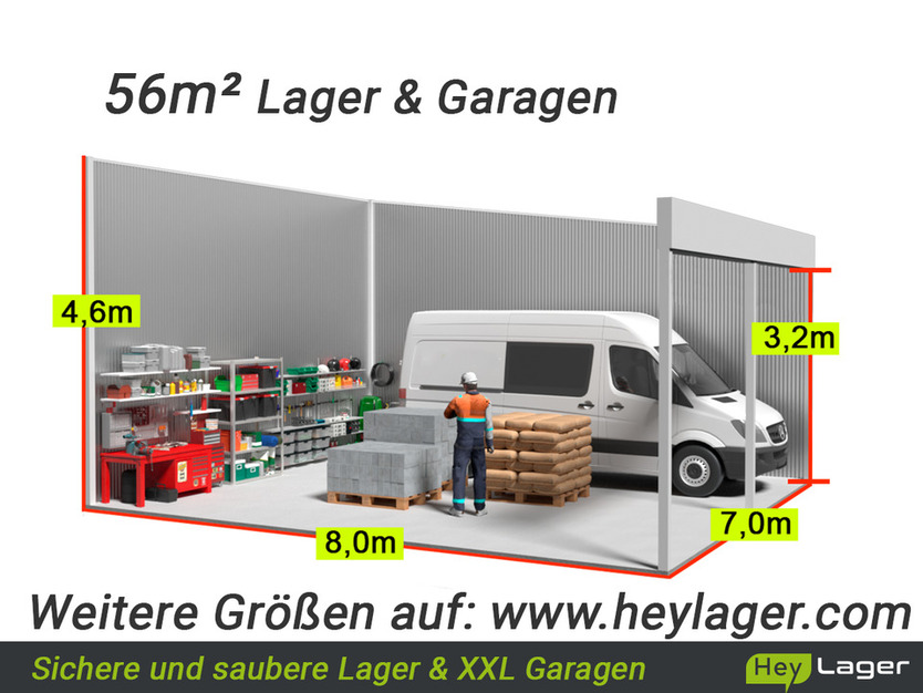 56 m² Lager | Sicher, sauber & flexibel | Neu in Alzenau zimmer