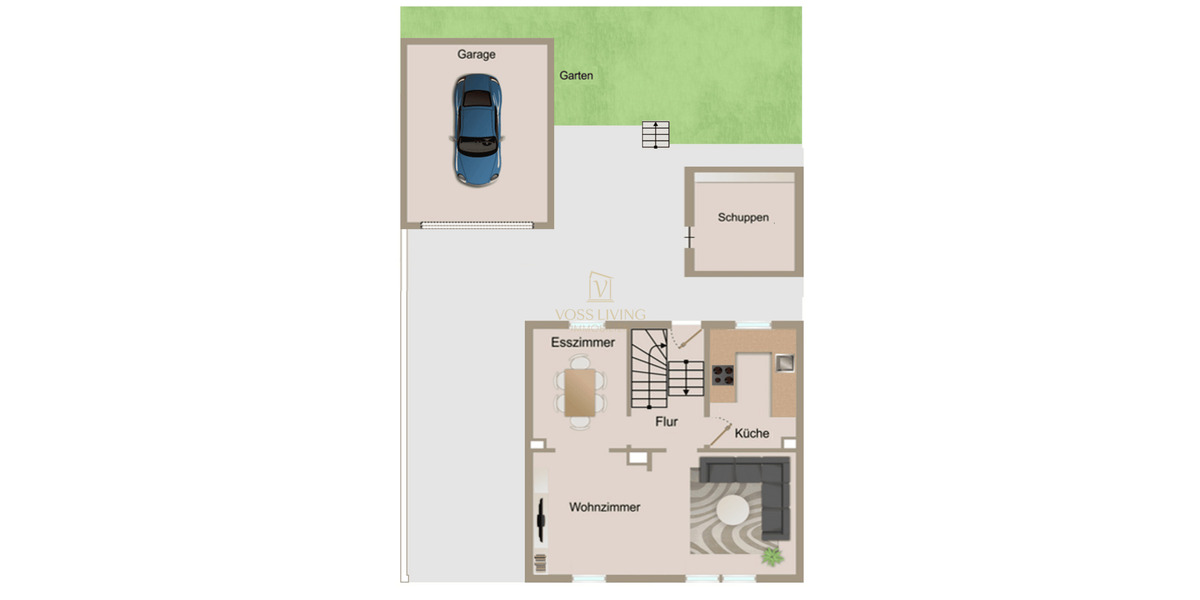 Doppelhaushälfte Bad Vilbel - 5 Zimmer, 82 m&sup2;, 529.000&euro; | Angebot:26702925