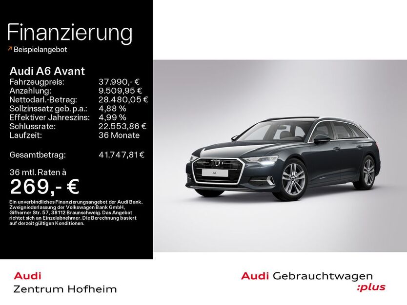 Audi A6 79.297 km 37.990 € Hofheim 65719