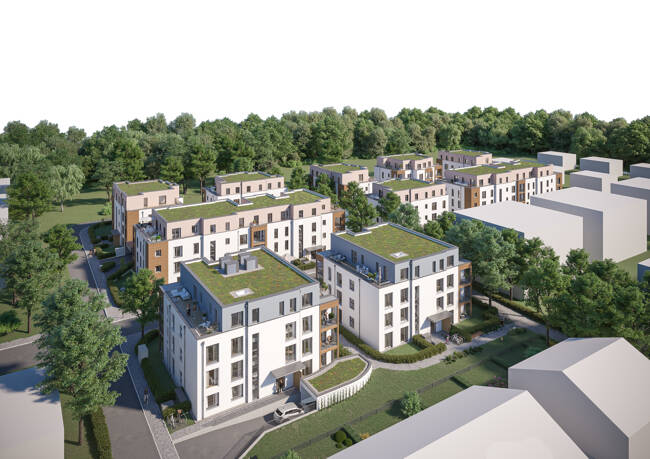 Etagenwohnung Niederdorfelden - 2 Zimmer, 57 m&sup2;, 332.900&euro; | Angebot:25704359