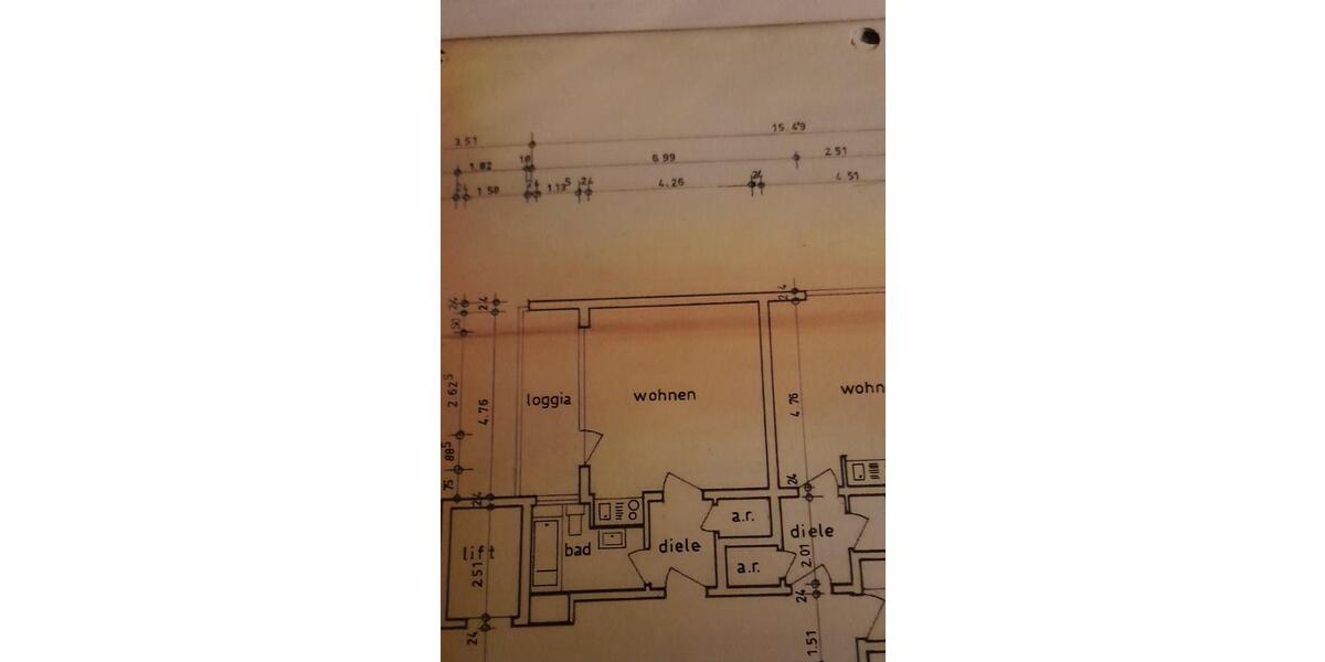 Etagenwohnung Hanau Lamboy - 1 Zimmer, 33 m&sup2;, 420&euro; | Angebot:26272104