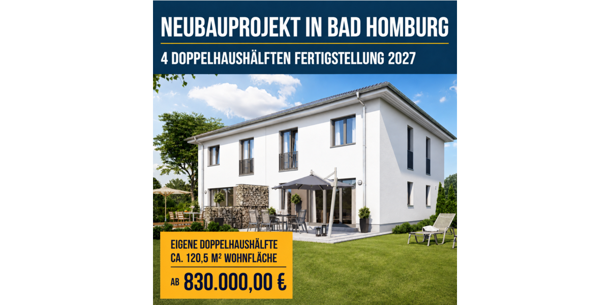 Einfamilienhaus Bad Homburg vor der Höhe Gonzenheim - 4 Zimmer, 121 m&sup2;, 830.000&euro; | Angebot:27452736