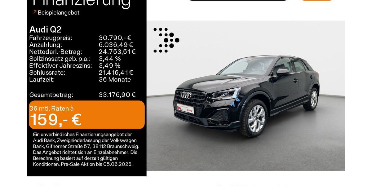 Audi Q2 14.576 km 29.980 &euro; Hofheim 65719