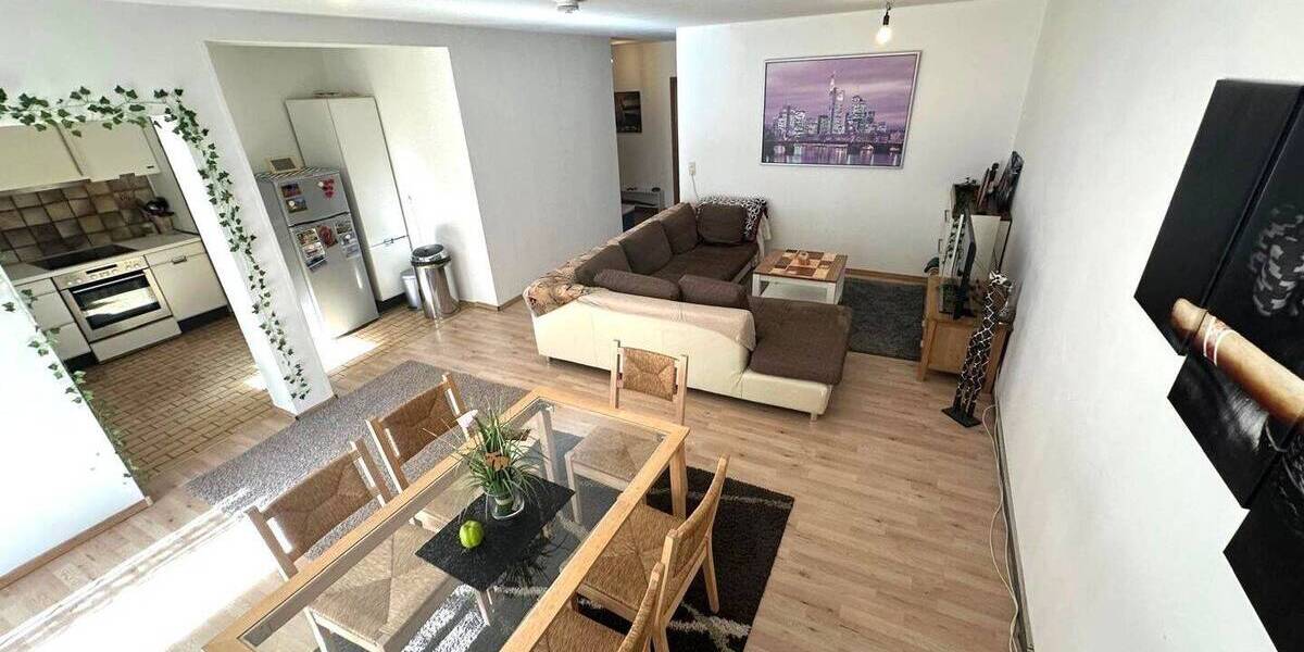 Terrassenwohnung Aschaffenburg Damm - 3 Zimmer, 79 m&sup2;, 259.000&euro; | Angebot:26391484