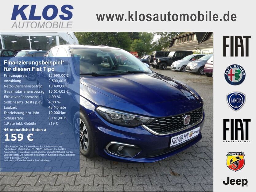 Fiat Tipo 47.745 km 15.990 € Dreieich 63303