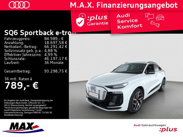 Audi SQ6 e-tron 8.400 km 84.989 € Offenbach am Main 63071