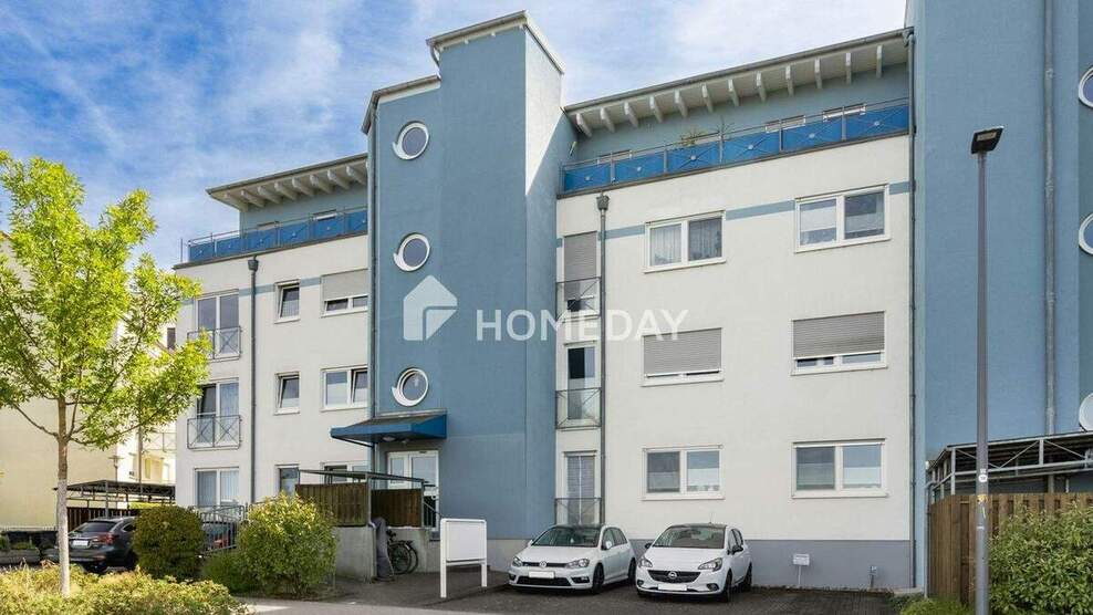 Gepflegte 2,5-Zimmer-Etagenwohnung mit Balkon in ruhiger Lage von Aschaffenburg-Nilkheim 2 zimmer