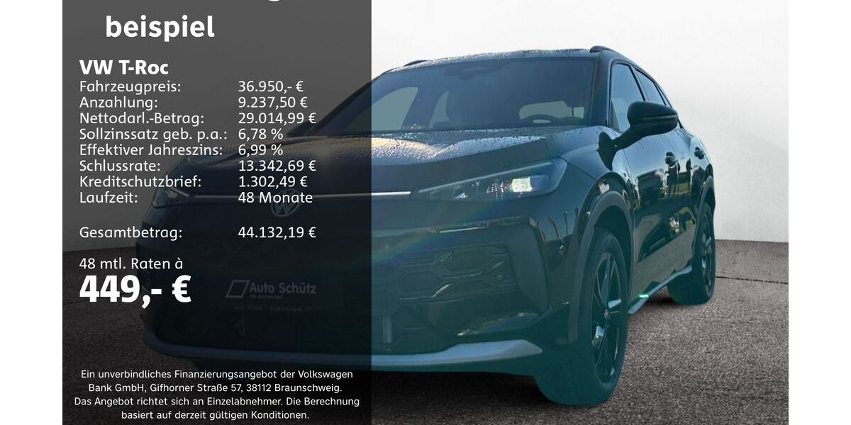 VW T-Roc 7.500 km 36.950 &euro; Groß-Umstadt 64823