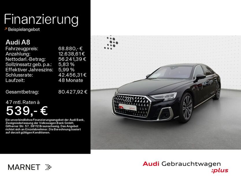 Audi A8 25.845 km 68.880 € Bad Nauheim 61231