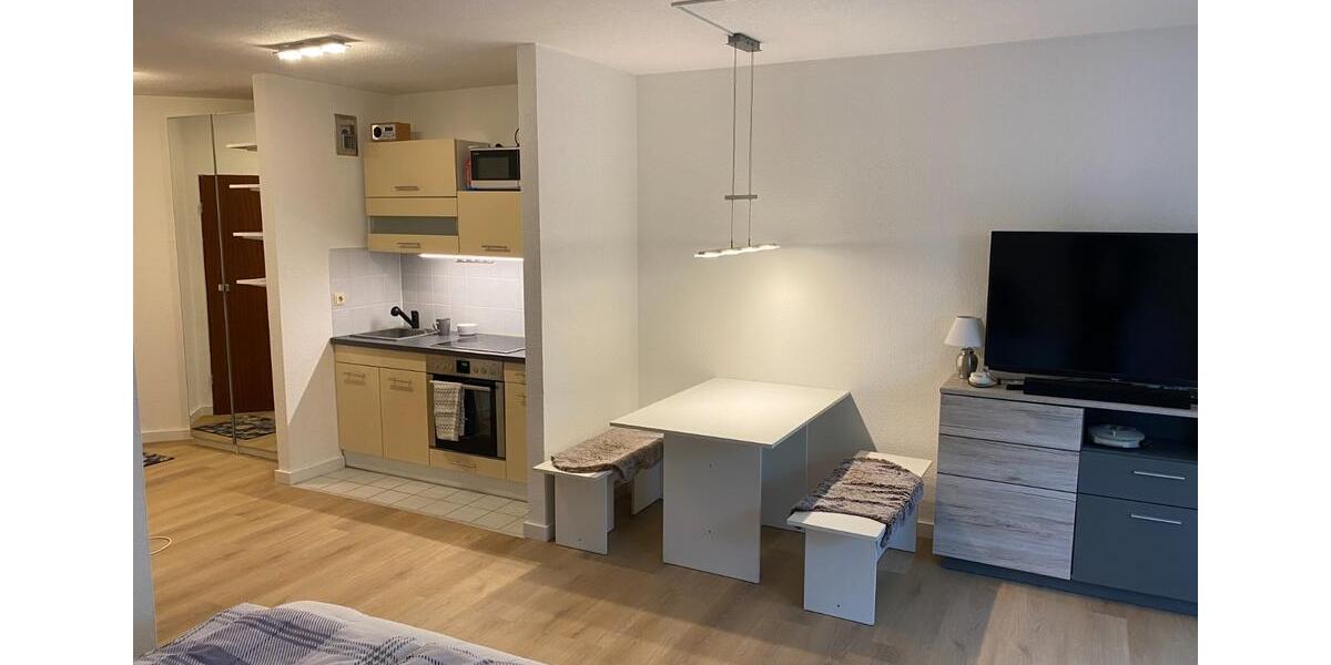 Exklusives Appartement mit Balkon und Einbauküche in der Mainaue 1 zimmer