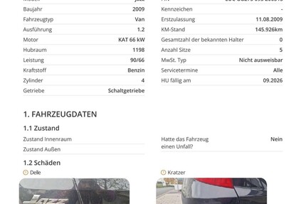 Honda Jazz 146.000 km 4.800 € Rodgau 63110