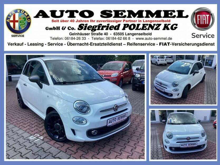 Fiat 500 37.224 km 10.700 € Langenselbold 63505