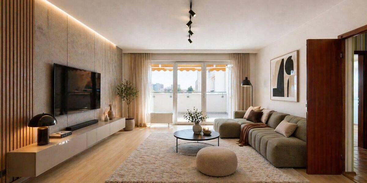 Etagenwohnung Frankfurt am Main Sachsenhausen - 3 Zimmer, 91 m&sup2;, 399.000&euro; | Angebot:26850943