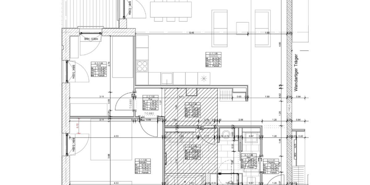 Etagenwohnung Frankfurt am Main Seckbach - 3 Zimmer, 110 m&sup2;, 640.000&euro; | Angebot:26789879