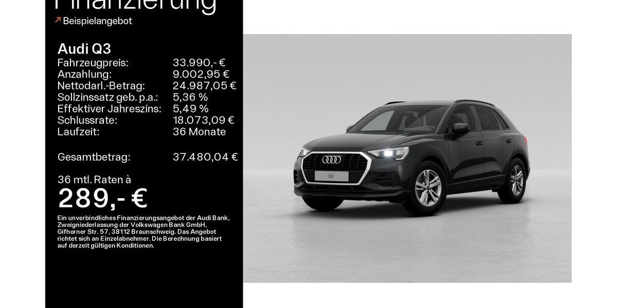 Audi Q3 33.900 km 28.380 &euro; Bad Nauheim 61231