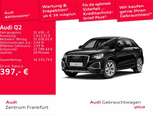 Audi Q2 24.842 km 32.450 &euro; Frankfurt am Main 60314