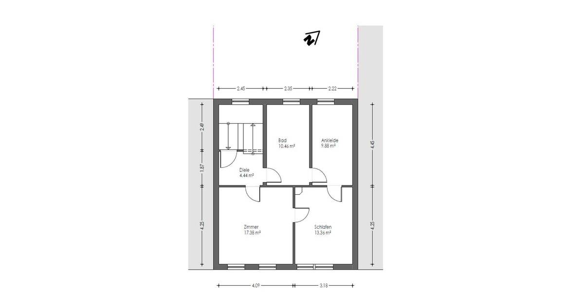 Doppelhaushälfte Mühlheim - 6 Zimmer, 157 m&sup2;, 445.000&euro; | Angebot:26851621