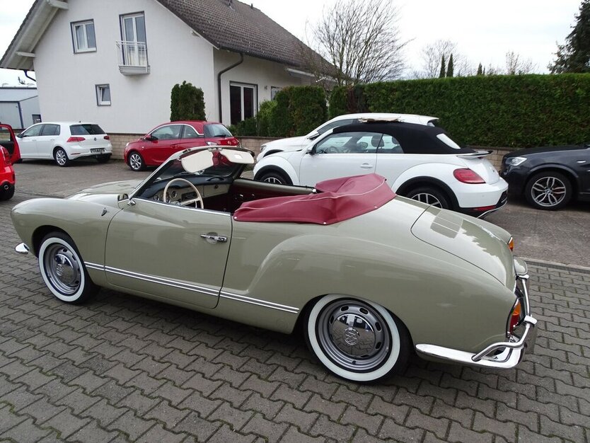 VW Karmann Ghia Cabrio vollständig restauriert 1.200 km 63.900 € Rodgau 63110