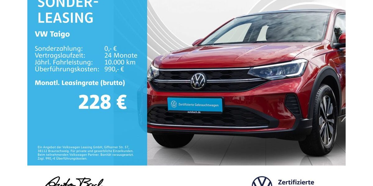 VW Taigo 14.590 km 21.940 &euro; Bad Homburg 61348