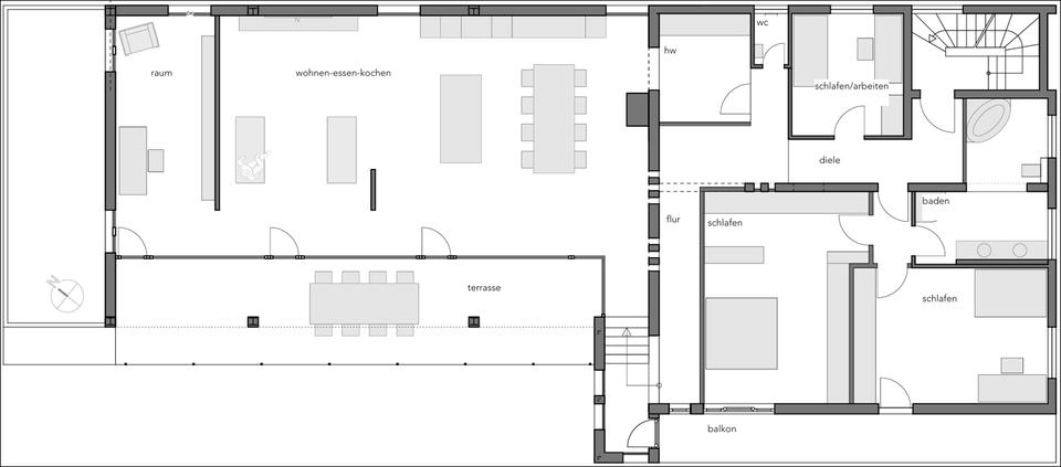 Etagenwohnung Kleinostheim - 5 Zimmer, 220 m&sup2;, 1.600&euro; | Angebot:26443268