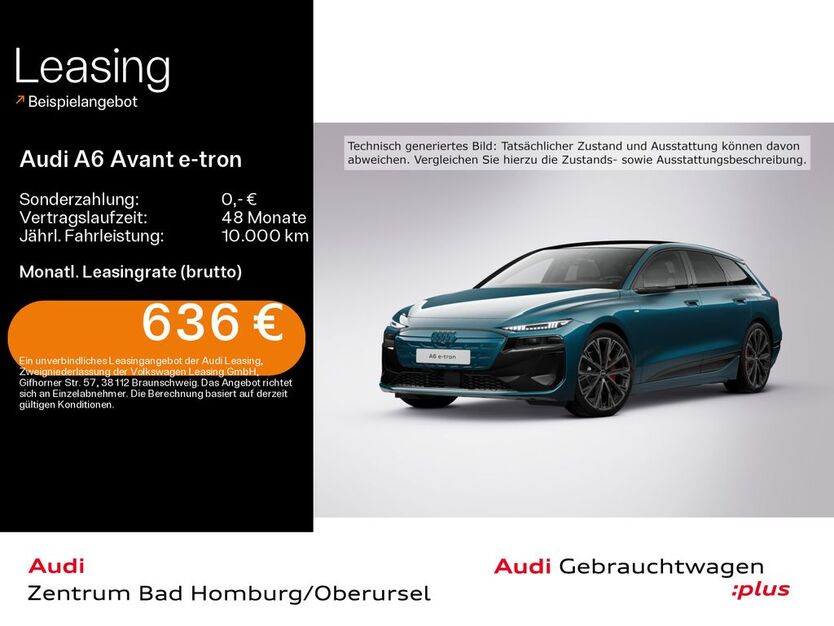 Audi A6 e-tron 9.757 km 80.470 € Oberursel 61440
