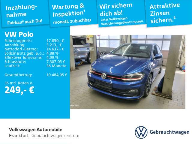 VW Polo 51.281 km 17.850 &euro; Frankfurt 60326