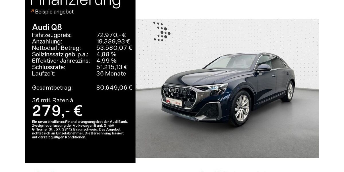 Audi Q8 28.572 km 69.999 &euro; Hofheim 65719