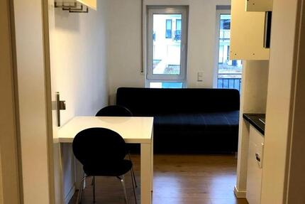 1 Zimmer Wohnung, möbliert, Einbauküche, Balkon, nähe FH