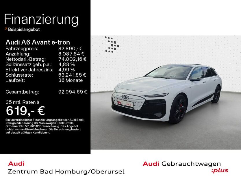 Audi A6 e-tron 8.658 km 82.890 € Oberursel 61440