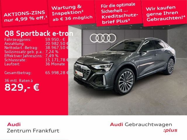 Audi Q8 e-tron 39.165 km 59.950 &euro; Frankfurt am Main 60314